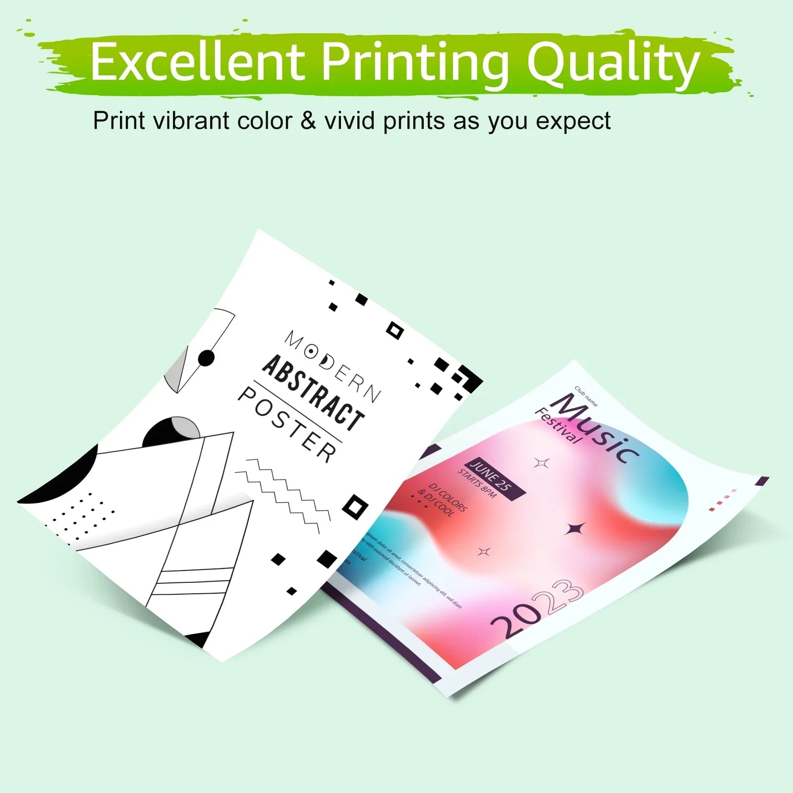 62XL Ink Cartridges Replacement for  High Yield 62  Compatible with Envy 5540 5640 5660 7644 7645 OfficeJet 5740 8040 OfficeJet 200 250 (4 Tri-Color)