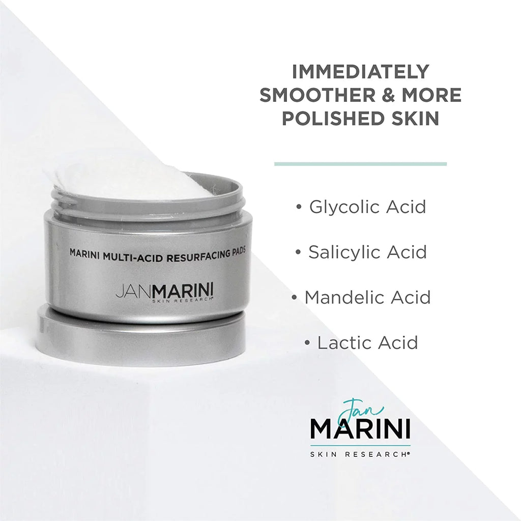 Jan Marini Skin Research Marini Multi-Acid Resurfacing Pads, 30 ct.