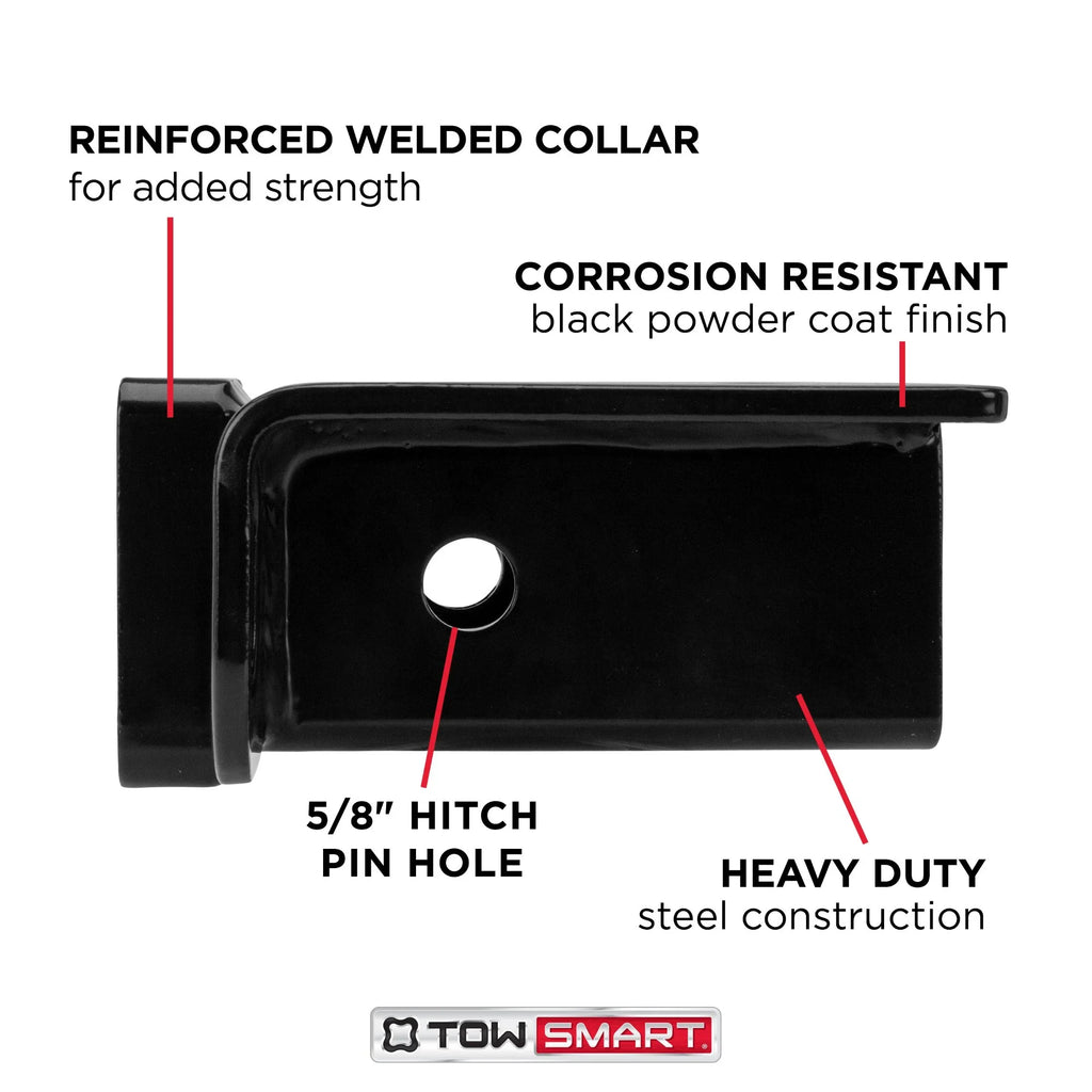 TowSmart 7285 Class  Step Bumper Receiver Hitch 2" Receiver Opening, Black