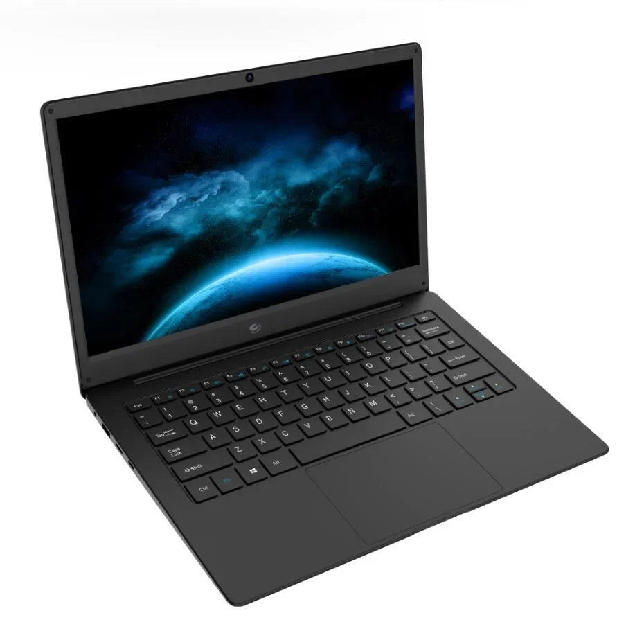 Ematic  13.3" Laptop with Full   Display, 4GB , 64  Storage,  & Windows 10 (Black) - Refurbished