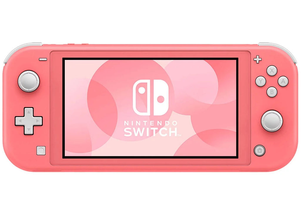 Nintendo Switch Lite Coral Console Bundle with Legend of Zelda Skyward Sword