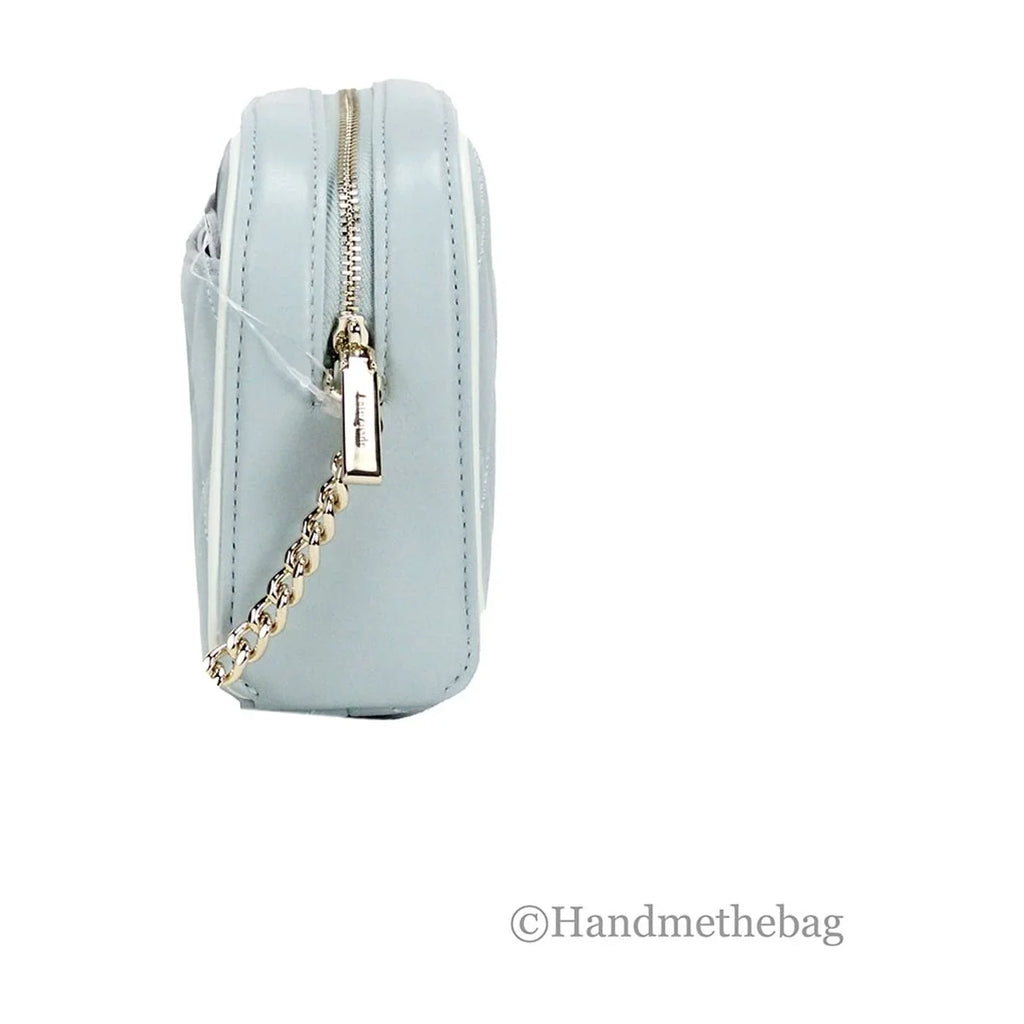 Kate Spade Carey Mini Wild Sage Quilted Smooth Leather Camera Crossbody Bag
