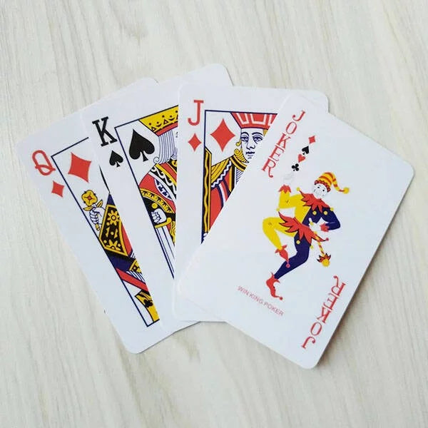 polygon tile colorful patterns score poker playing card index game