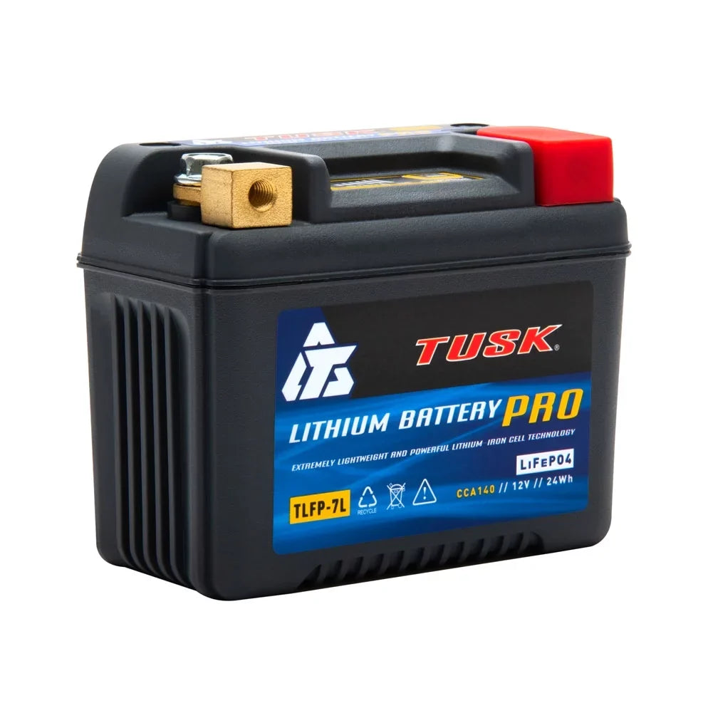 Tusk Lithium Pro Battery -7L For   2005-2009,2012-2017