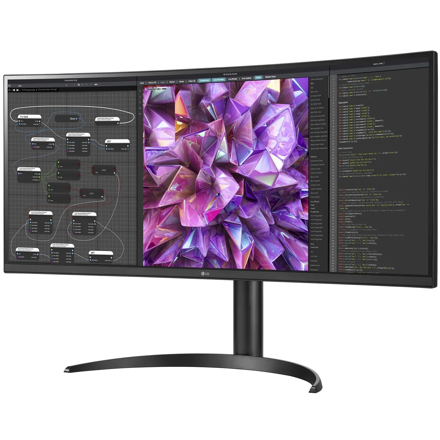 34WQ75C- 34" Curved UltraWide    10 Built-in  Monitor