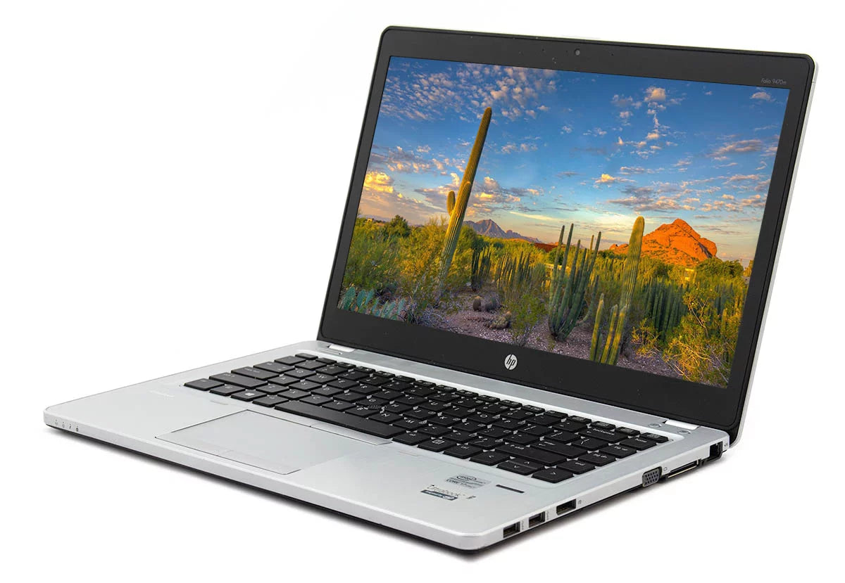Restored  EliteBook Folio 9470M 14" Intel Core i5-3437U 1.9GHz 16GB 320G  Windows 10 Professional (Refurbished)