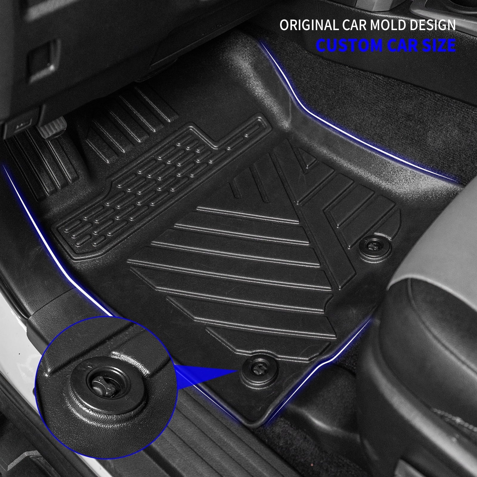 Fit 2013-2023 Toyota 4Runner 7 Seats Floor Mats Trunk Mat Cargo Mat Cargo Liner Accessories