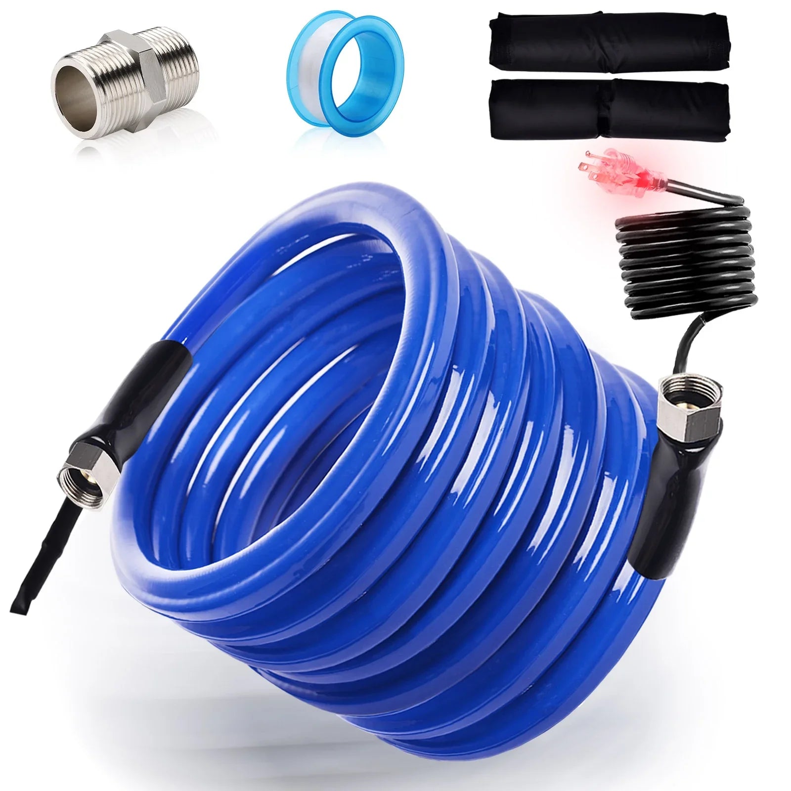 100FT Heated Water Hose for ,-45 ,Antifreeze Drinking Garden Water Hose,Rv Accessories, Rv Water Hose,Rv