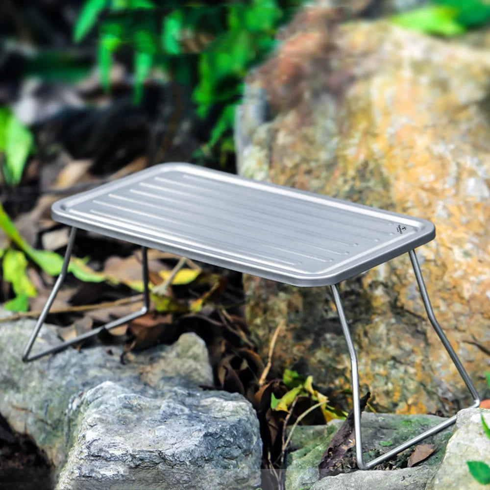Portable Folding Camping Grill  Grill Grate - Table for Camping Hiking Picnic Barbecue