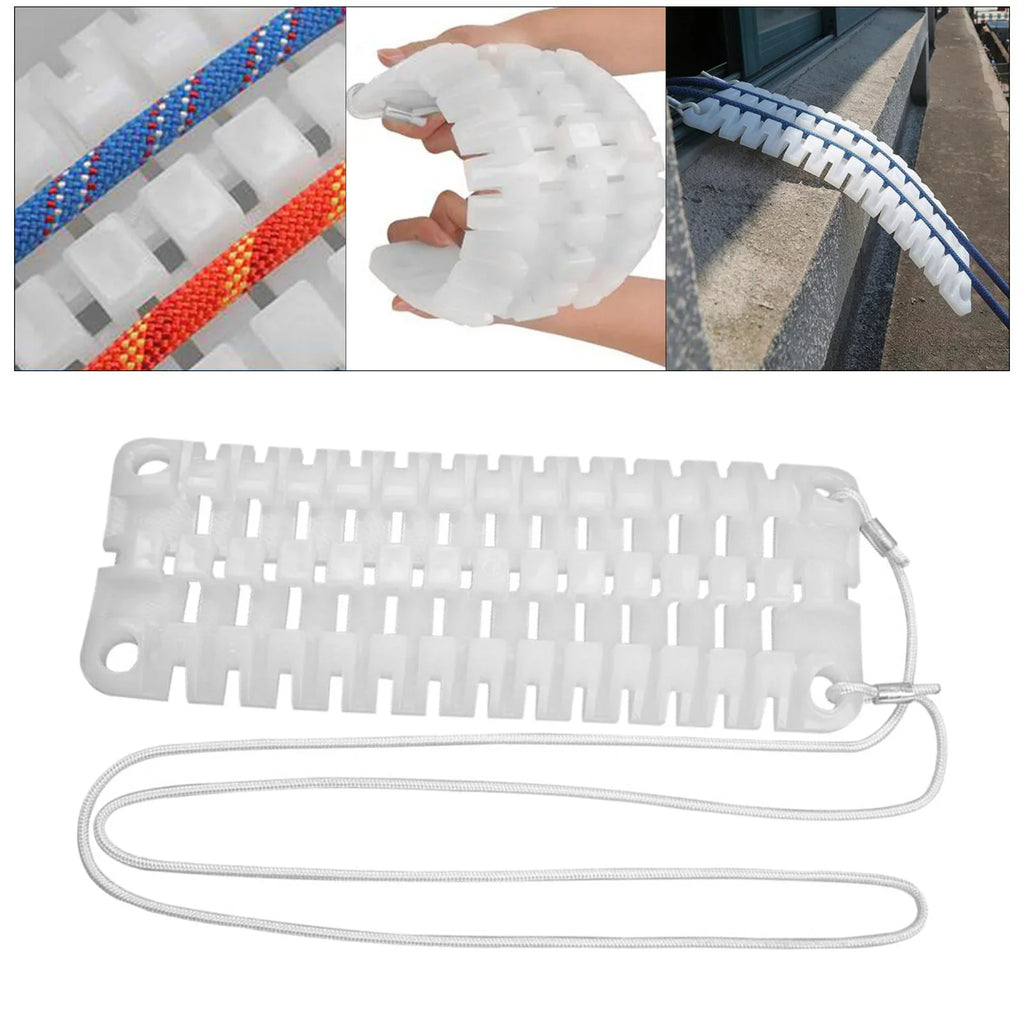Thickened Rope Outdoor Rock Climbing Arborist Rope Board Rappelling Abseiling Friction Reduction Equipment
