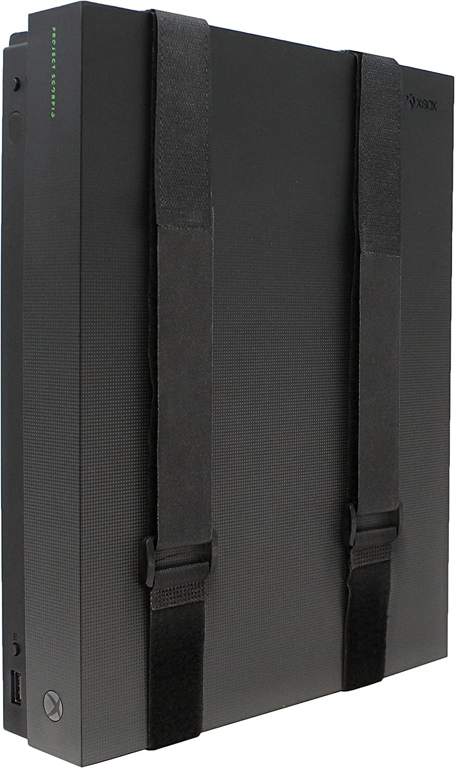 Universal Wall Mount (Black) | Adjustable Mount for Cable Boxes, Gaming Consoles,  Players, Routers,