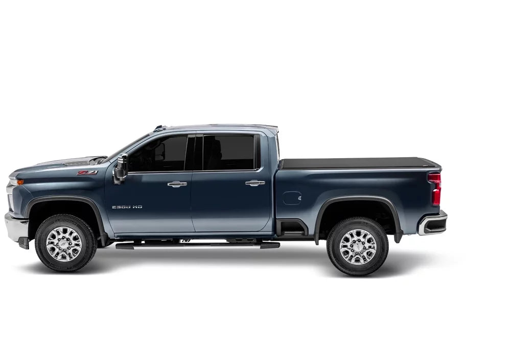 RealTruck TruXedo Pro  Soft Roll Up Truck Bed Tonneau Cover | 1473301 | Compatible with 2020-2021 Chevy/ Silverado/Sierra 2500/3500HD 6' 10" Bed (82.2")