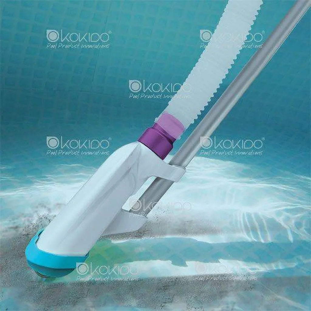 Intex 10ft x 30in Metal Frame Swimming Pool with Filter Pump Kokido - Vacuum