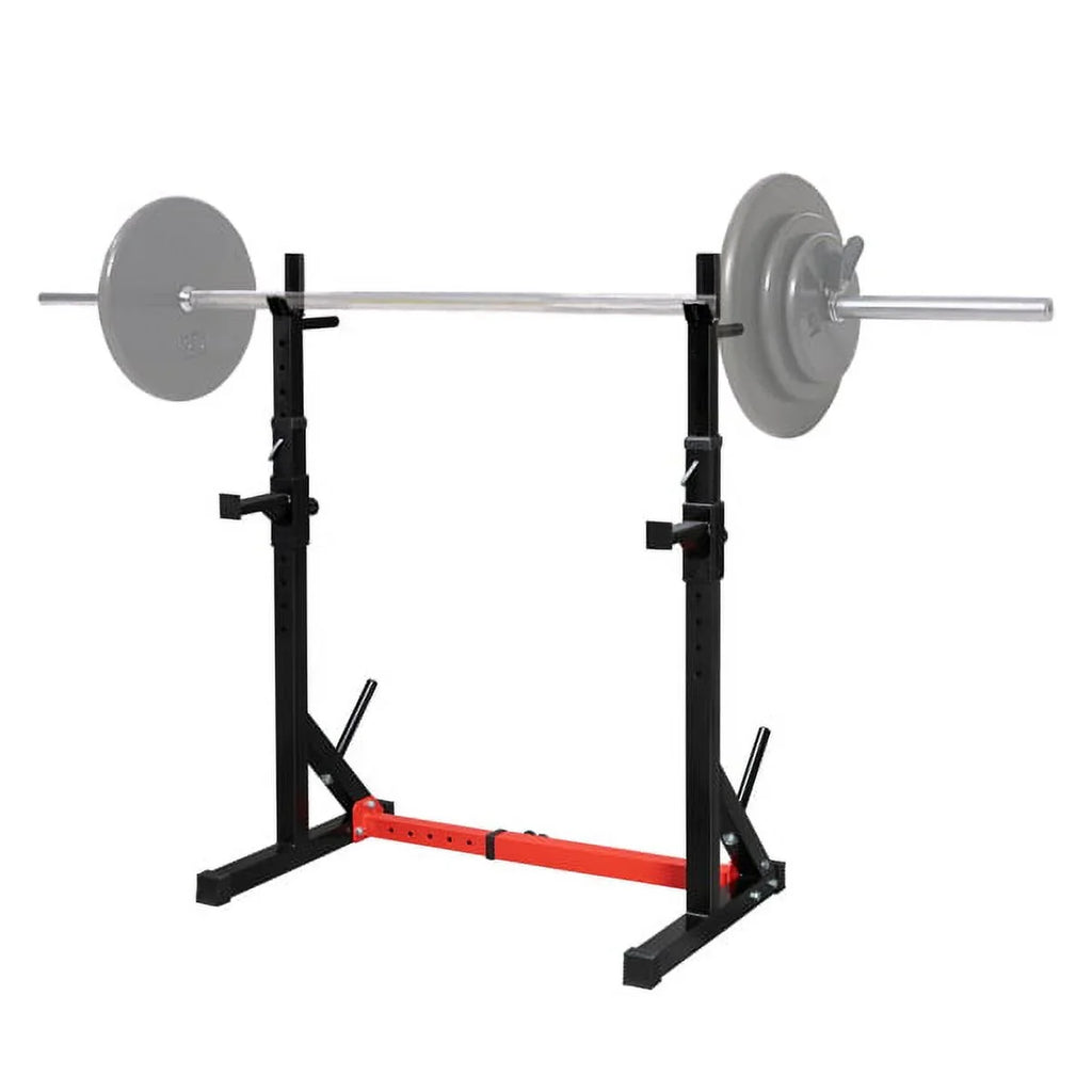 Miekor Home Indoor Fitness Adjustable Multi-function Barbell Stand Squat Bench Press Trainer
