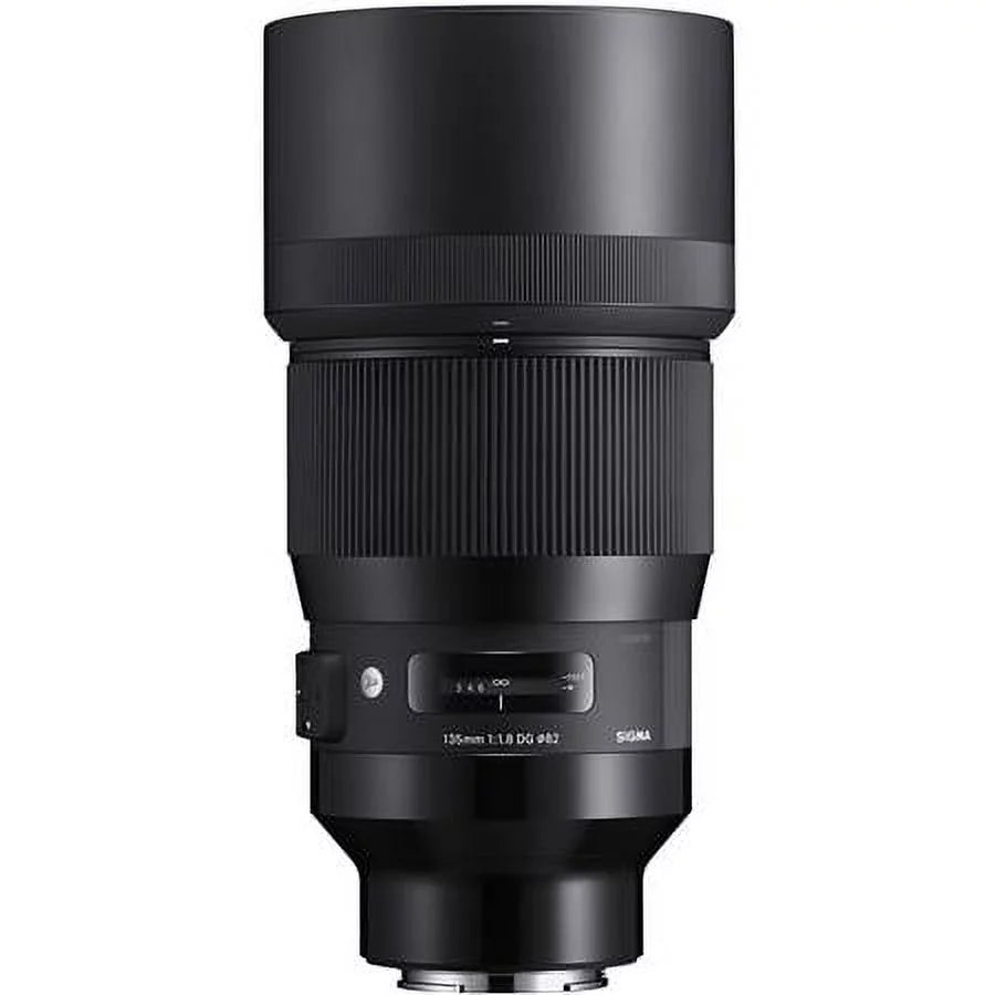 135mm f/1.8    Lens for Sony , Black, Bundle with ProOptic 82mm Filter Kit, Flex Lens Shade, Cleaning Kit, Lens Wrap, Lens Cap Tether, Mac Software Kit