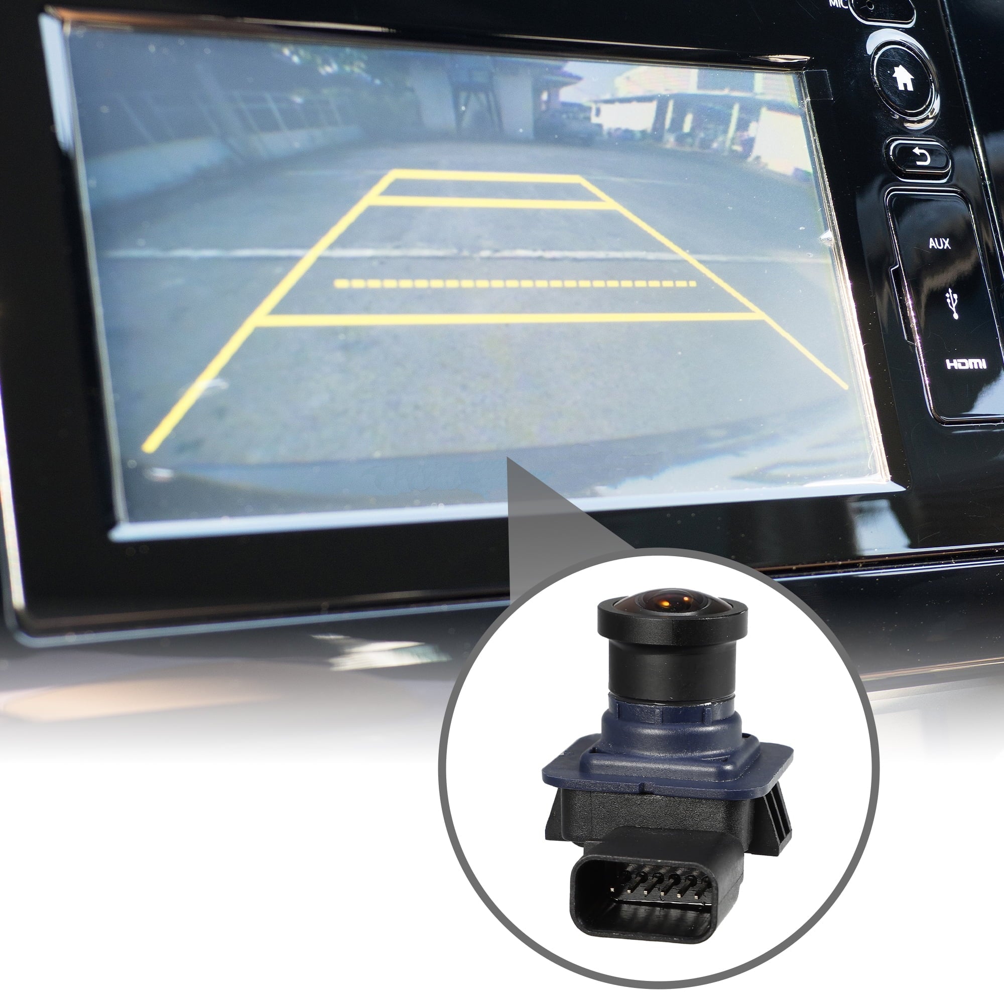 Rear View Back Up Camera No.-19G490- Car Rear Park Assist Reverse Camera for Ford Fusion 2013-2016