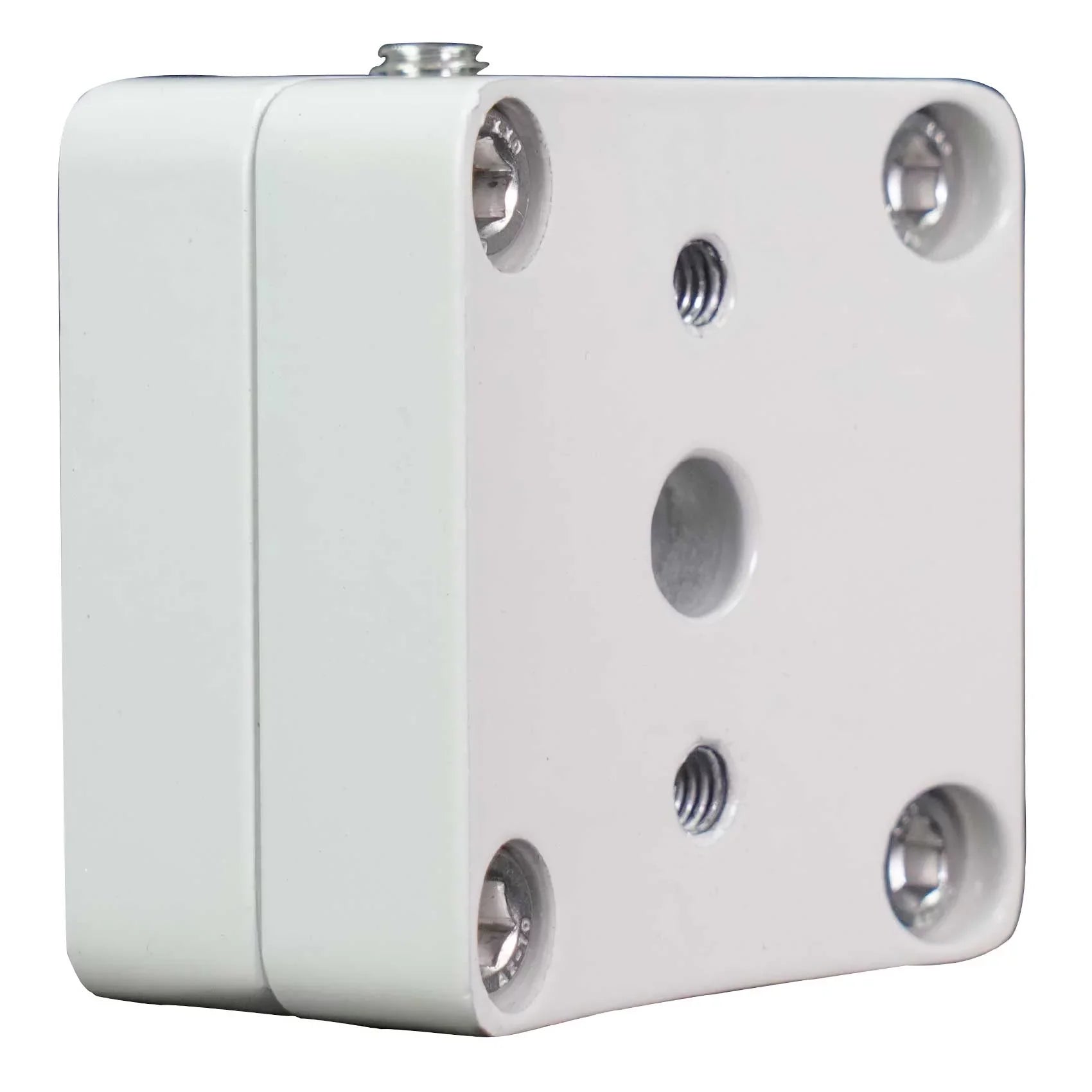 2) Rockville  5.25" 360° Swivel White Aluminum Surface Mount Speaker Pods