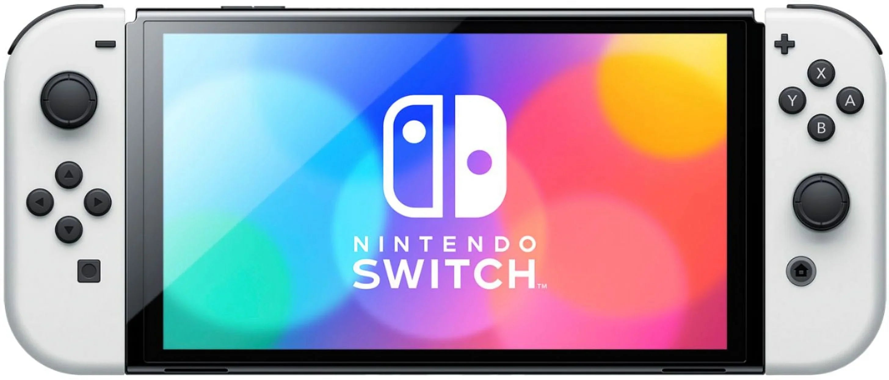 2021 New Nintendo Switch  Model White with Mytrix Full Body Skin Sticker for   Console, Dock and Joycons - Sushi Set