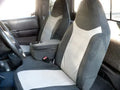 2002-2003 Ford Ranger 60/40 Split Seat with Opening Center Console in Gray and Black Twill