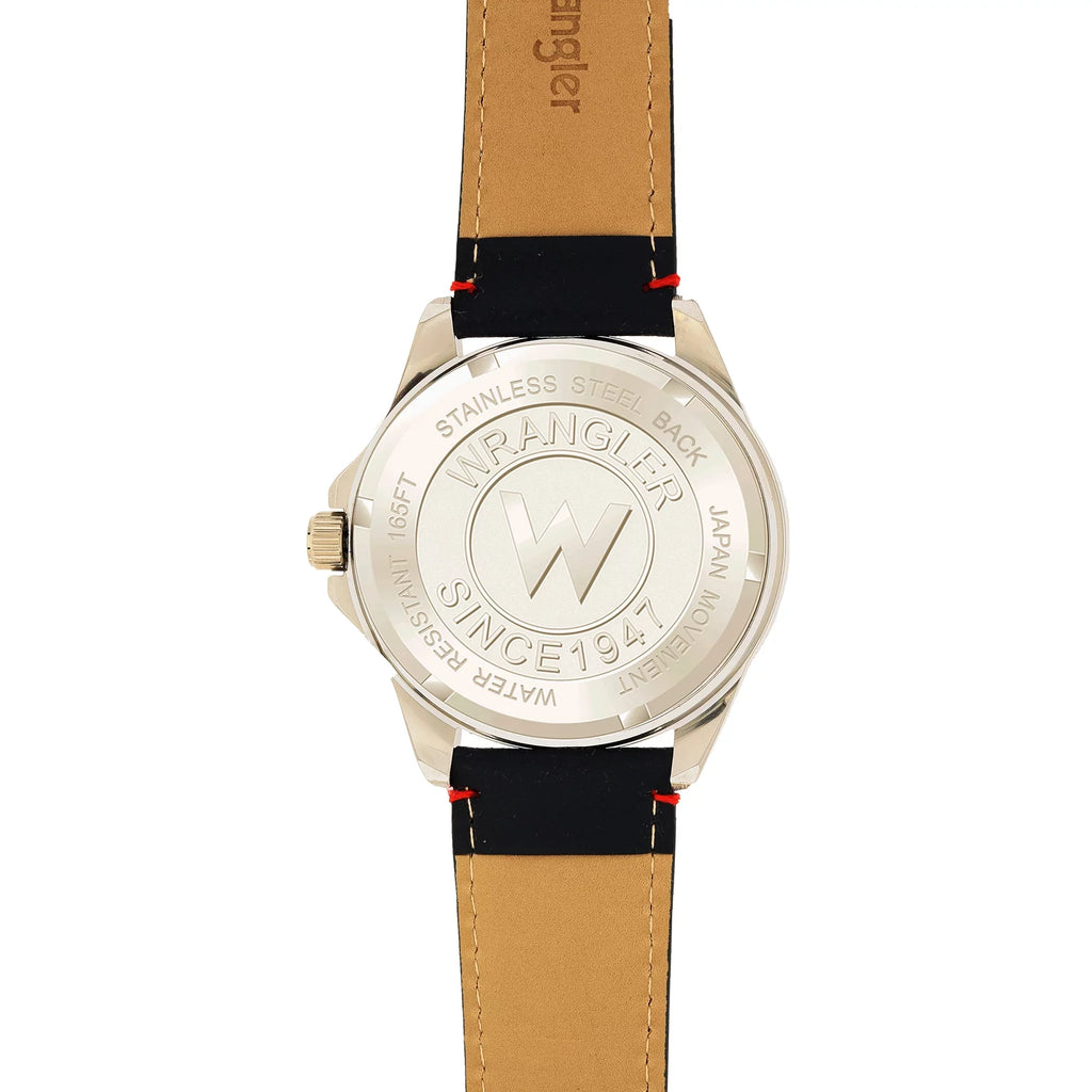Wrangler 48mm Blue Dial, Blue Strap Watch