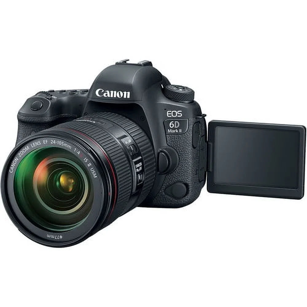 Canon  6D Mark  Camera with 24-105mm f/4L  Lens (1897C009) + 64GB + More