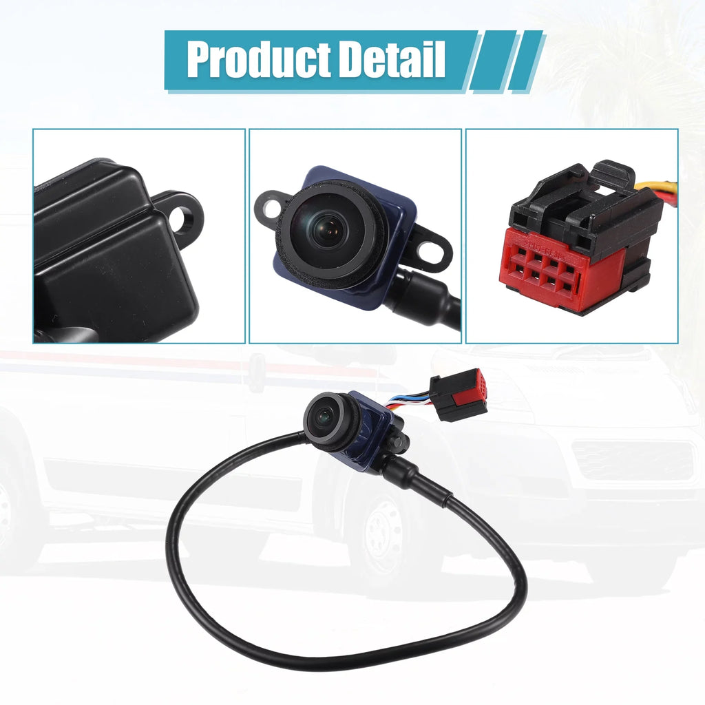 Unique Bargains Rear View Backup Parking Camera for Ram ProMaster 1500 2014-2018 No.68288201AA Black