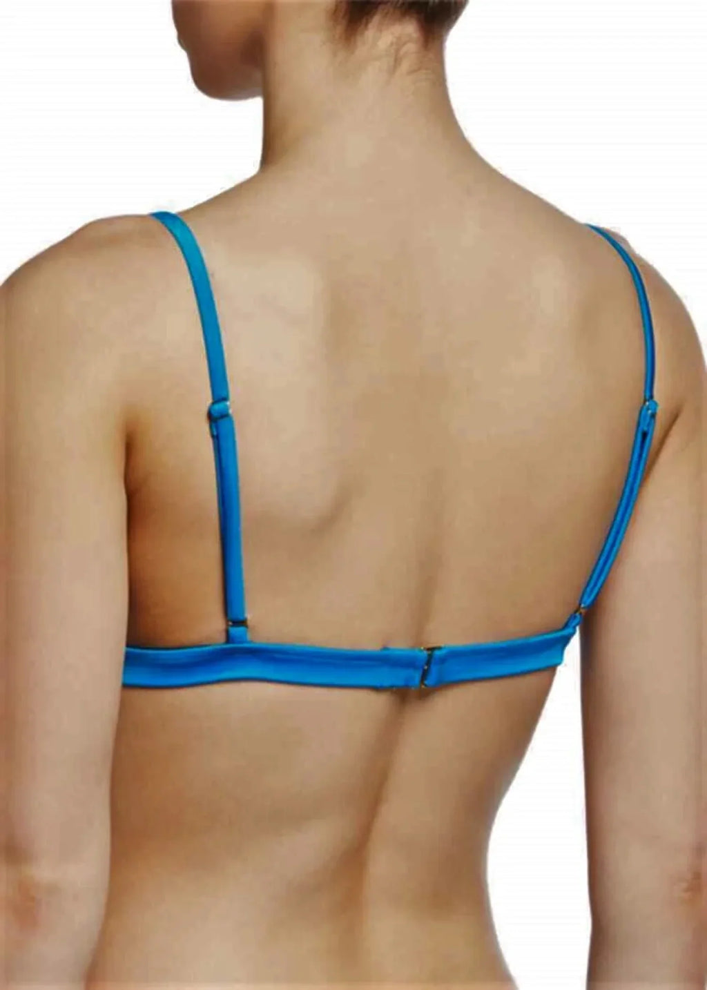 Milly Womens Colorblock Bikini Top Swim Top Separates