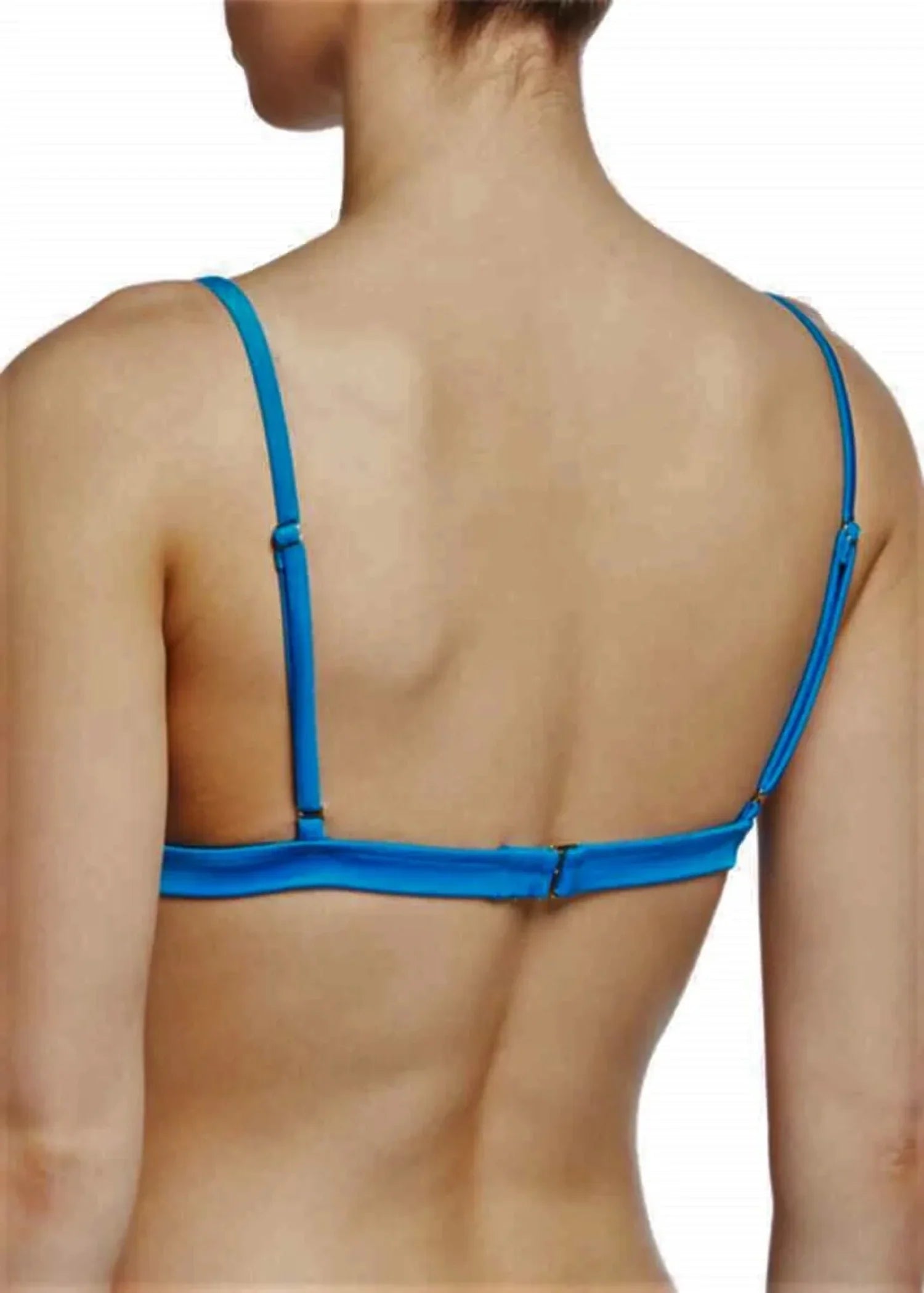 Milly Womens Colorblock Bikini Top Swim Top Separates