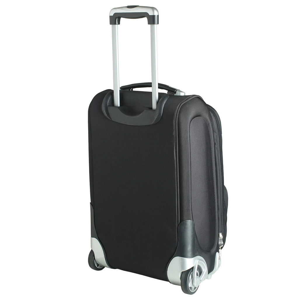 Black Texas Longhorns 21" Softside Rolling Carry-On Suitcase