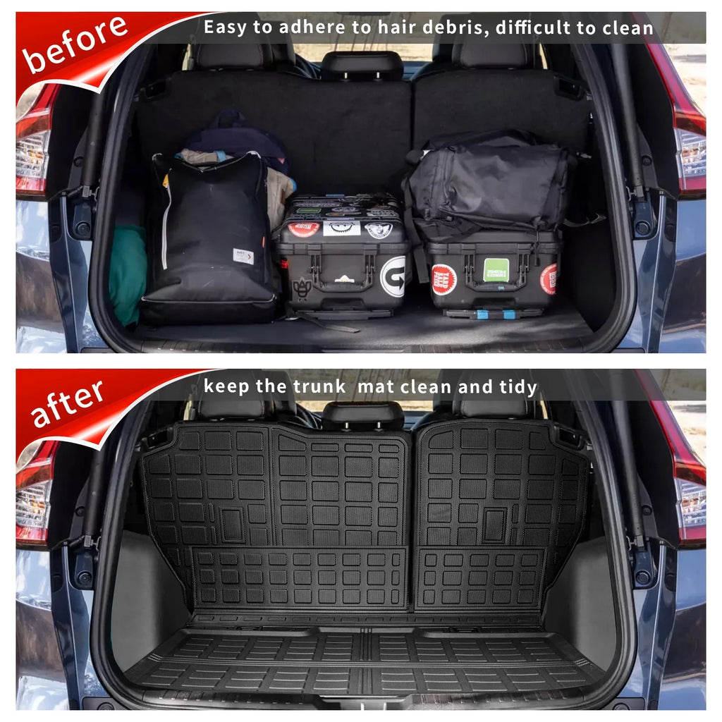 Fit 2023 2024 Honda  2024 mats Car Cargo Liner Trunk Mat Back Seat Cover Protector 2024 Honda Cr-v Fuel Accessories