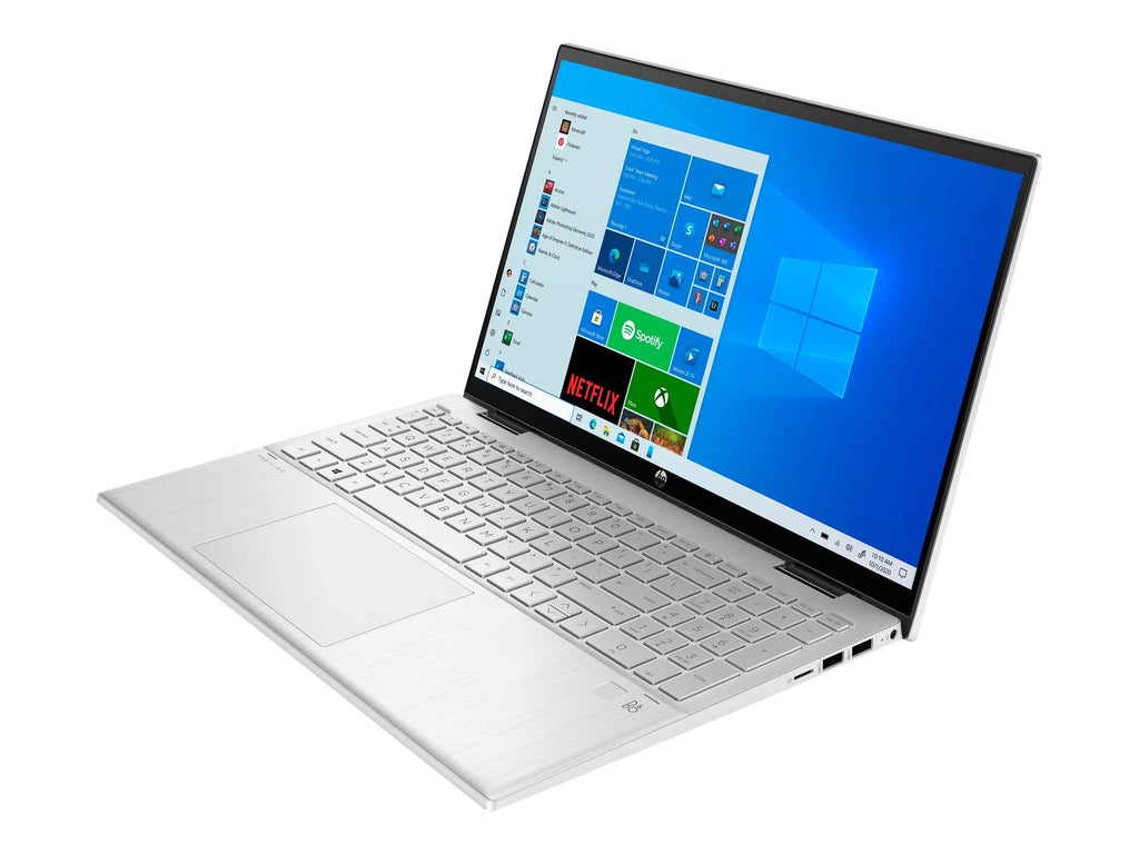 Pavilion x360 Laptop 15-er0051nr - Flip design - Intel Core i5 1135G7 / 2.4 GHz - Win 10 Home 64-bit - Iris Xe Graphics - 8   - 512   NVMe - 15.6"  touchscreen 1920 x 1080 (Full ) - Wi-Fi 6 - natural silver - kbd: