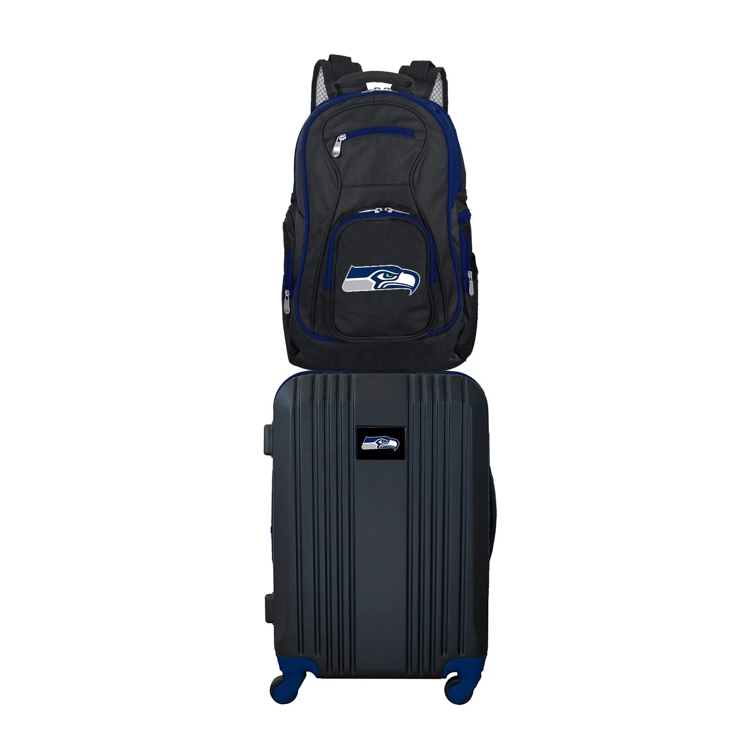 Seattle Seahawks 2-Piece Luggage and Backpack Set