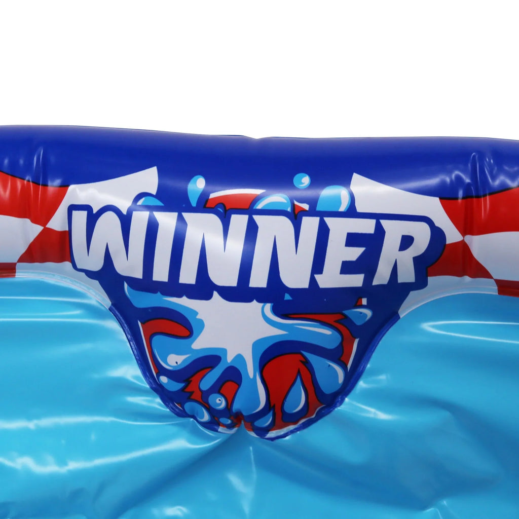 Banzai 16 Feet Triple Tag Racing Water Slide - Side-by-Side-by-Side Racing Fun!