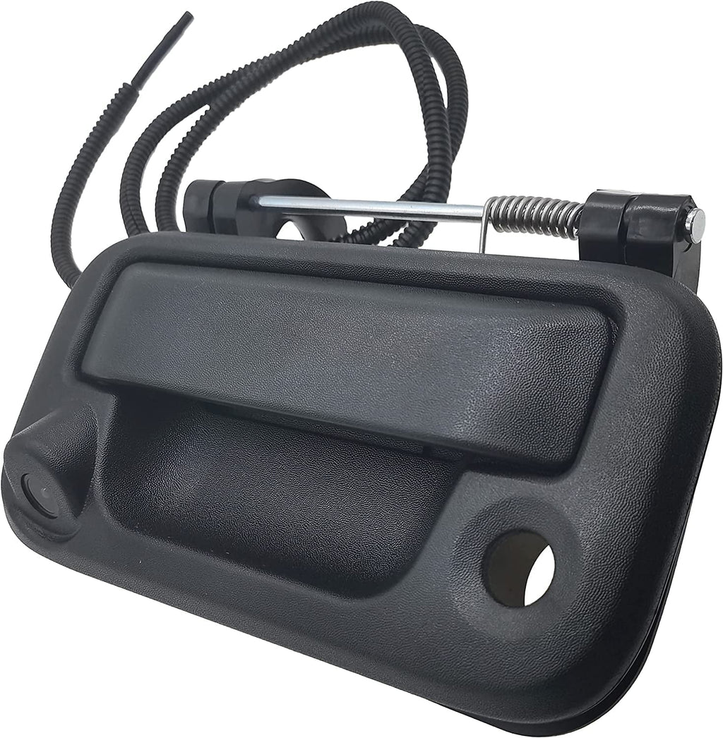 Tailgate Handle with Camera, : #8L3Z-9943400-, Compatible with Ford , , , ,  (Black)