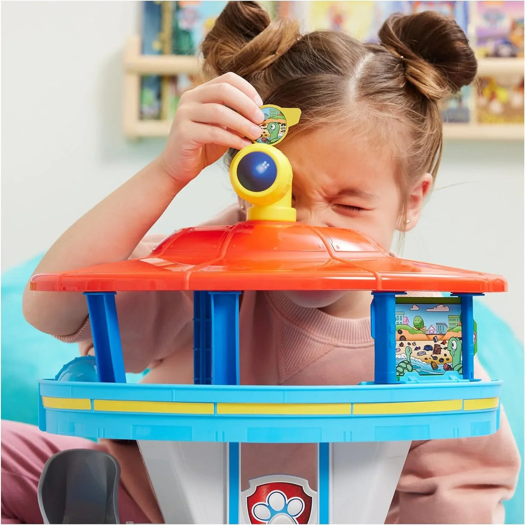 Paw Patrol Lookout Tower Playset with Toy Car Launcher, 2 Chase Action Figures, Chases Police Cruiser and Accessories, Kids Toys for Ages 3 and up