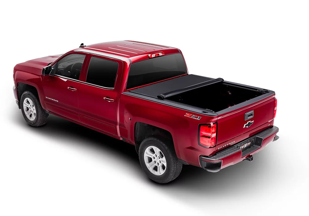 Truxedo Pro  Soft Roll Up Truck Bed Tonneau Cover | 1484101 | Compatible with 2005-2021 Nissan Frontier 6' 1" Bed (73.3")
