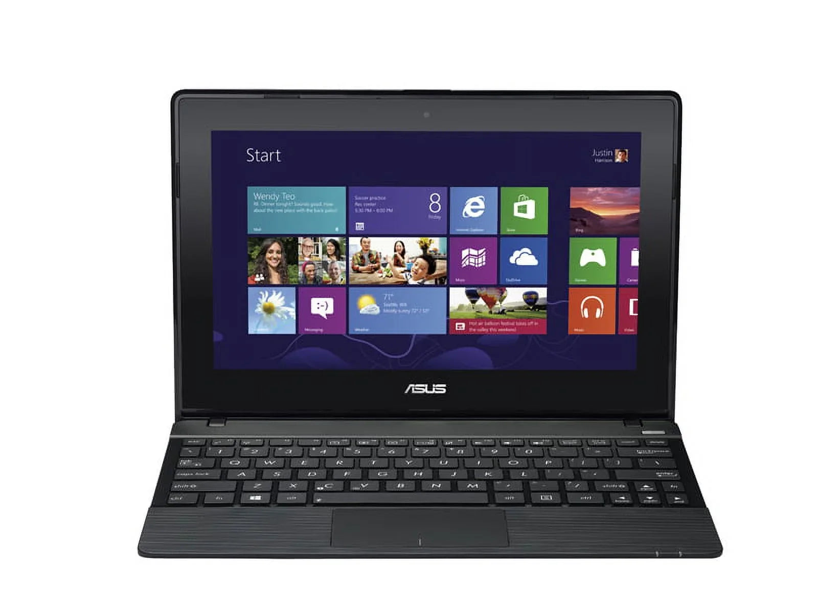 Restored  - 10.1"  1366 x 768 Touch Laptop  -1200 1 GHz 2   320     Radeon  8180 Windows 10 Home Blue (Refurbished)