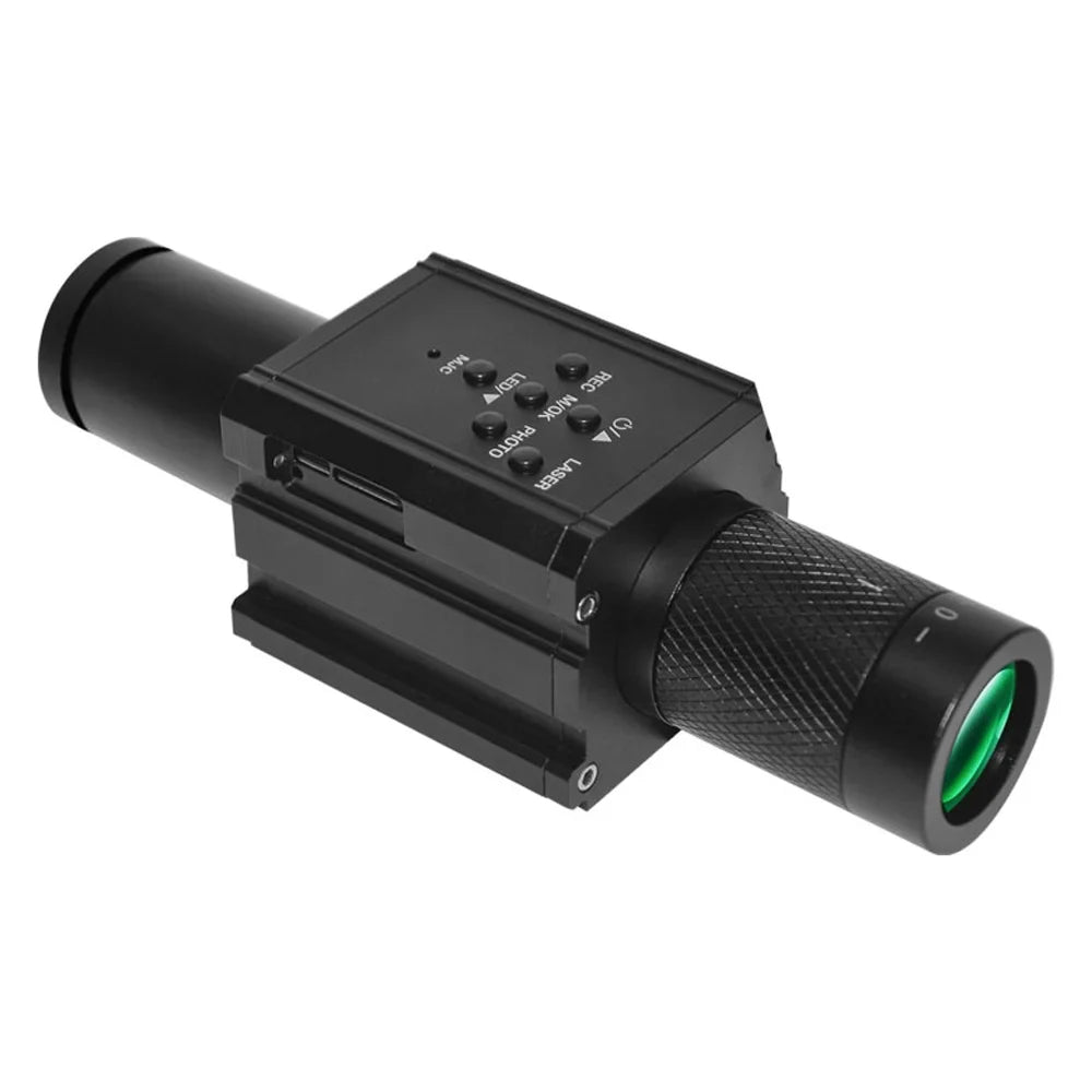 walmeck Portable Monocular Night-Visions Sight Device Day Night Use Telescopes 1.2inch Display Photo Taking Video Recording Infrared Digital Video Camera for Fishing Boating Wildlife Observation