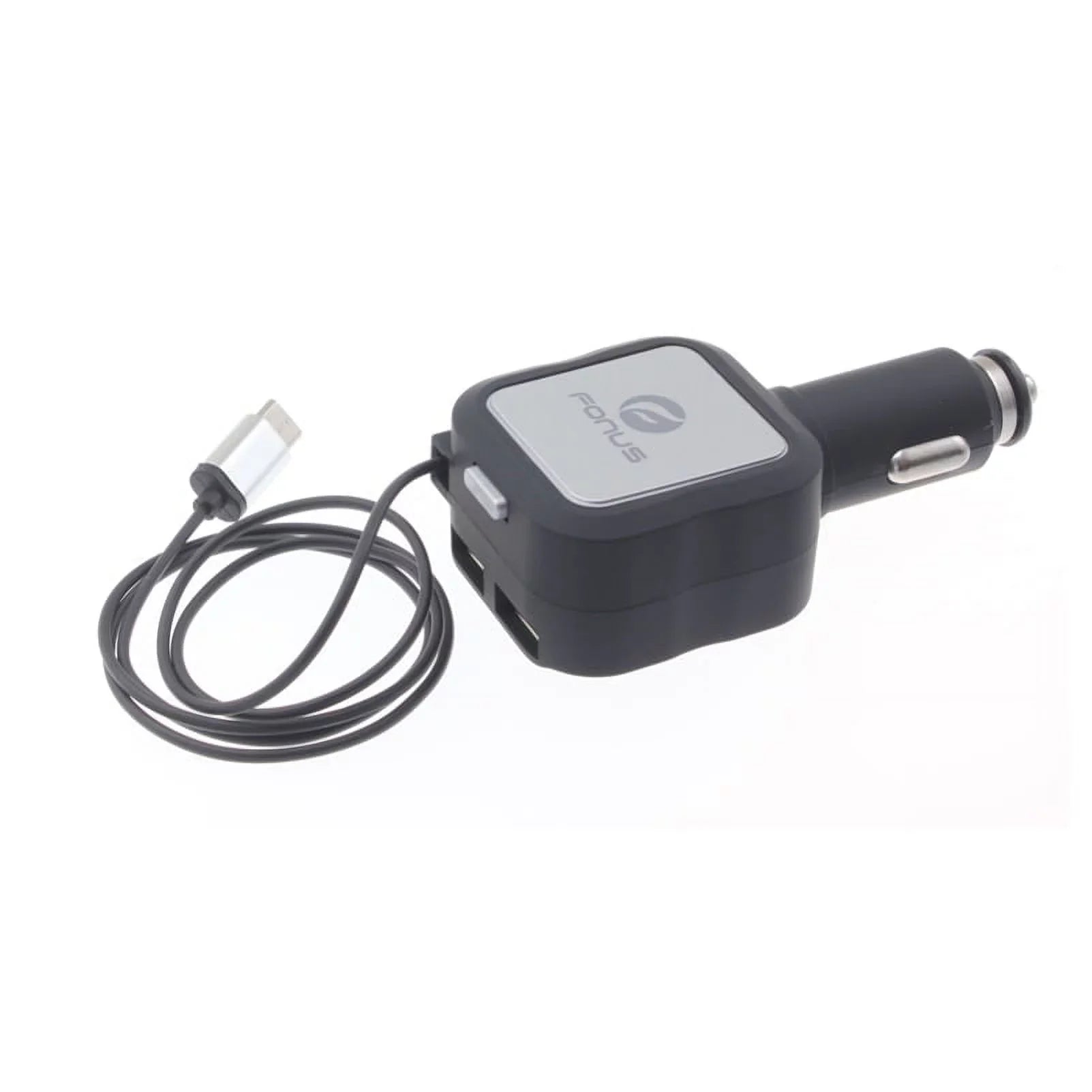 Magnetic Mount Holder w Retractable Car Charger  for Nokia 8, 3.1 Plus - OnePlus 5T, 6, 6T, 7 Pro - Razer Phone 2 -  Hydrogen One - Samsung Galaxy  Plus, + , S10e  Plus active