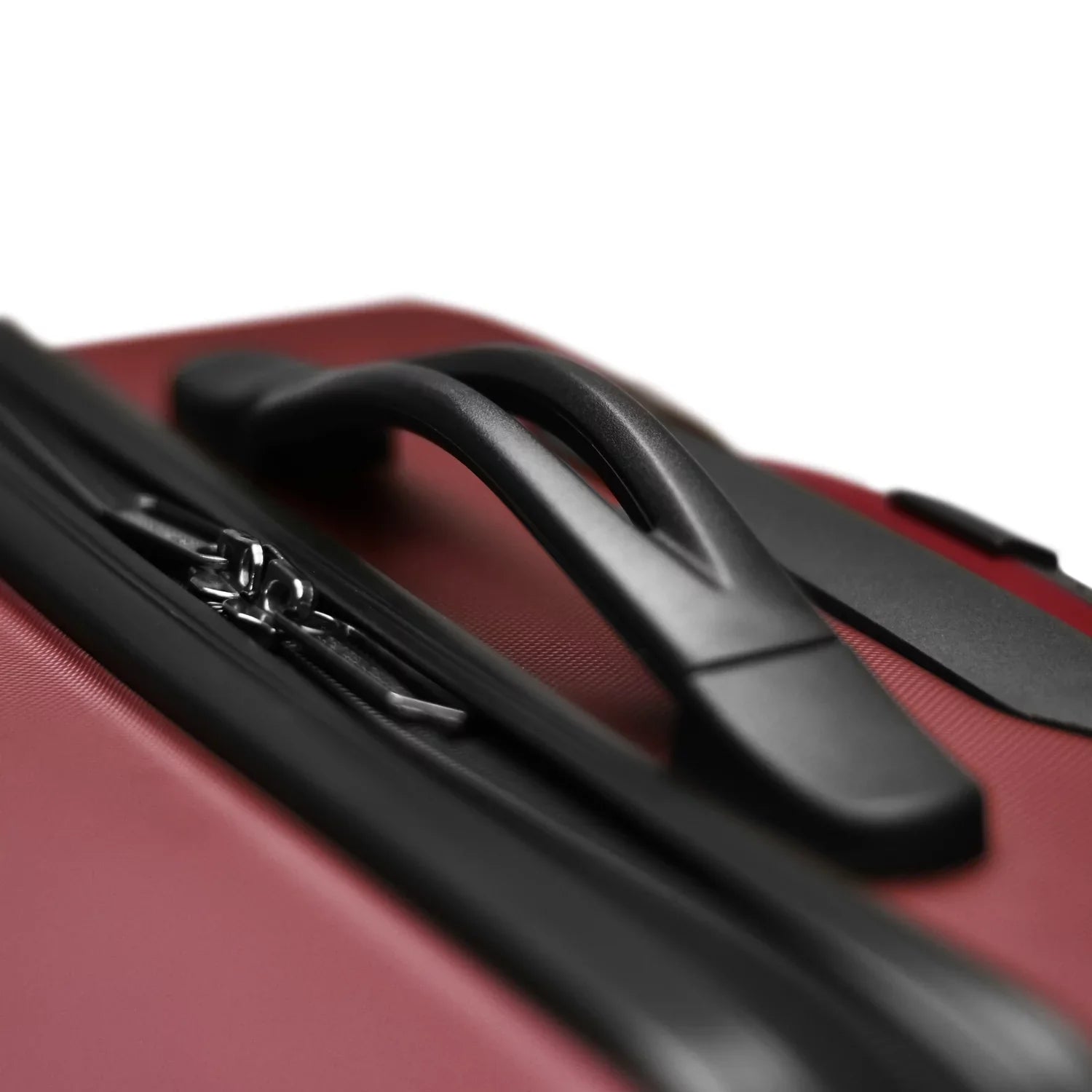 Travel Select  Savannah 3 Piece Hardside Spinner Luggage Set, Red