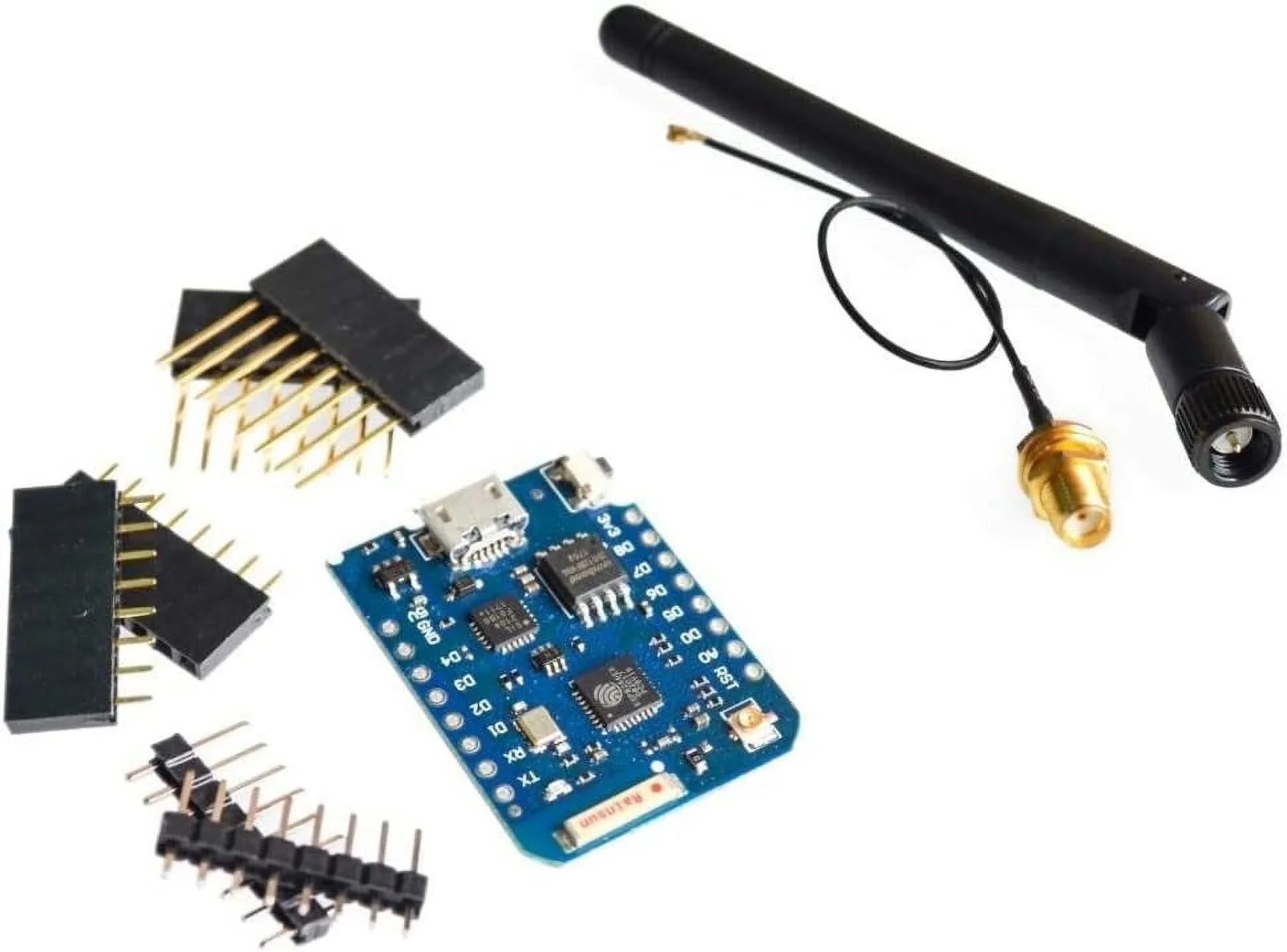 Mini Pro 4MB/16MB External Antenna Connector NodeMCU Based esp8266 Series Antenna -8266EX