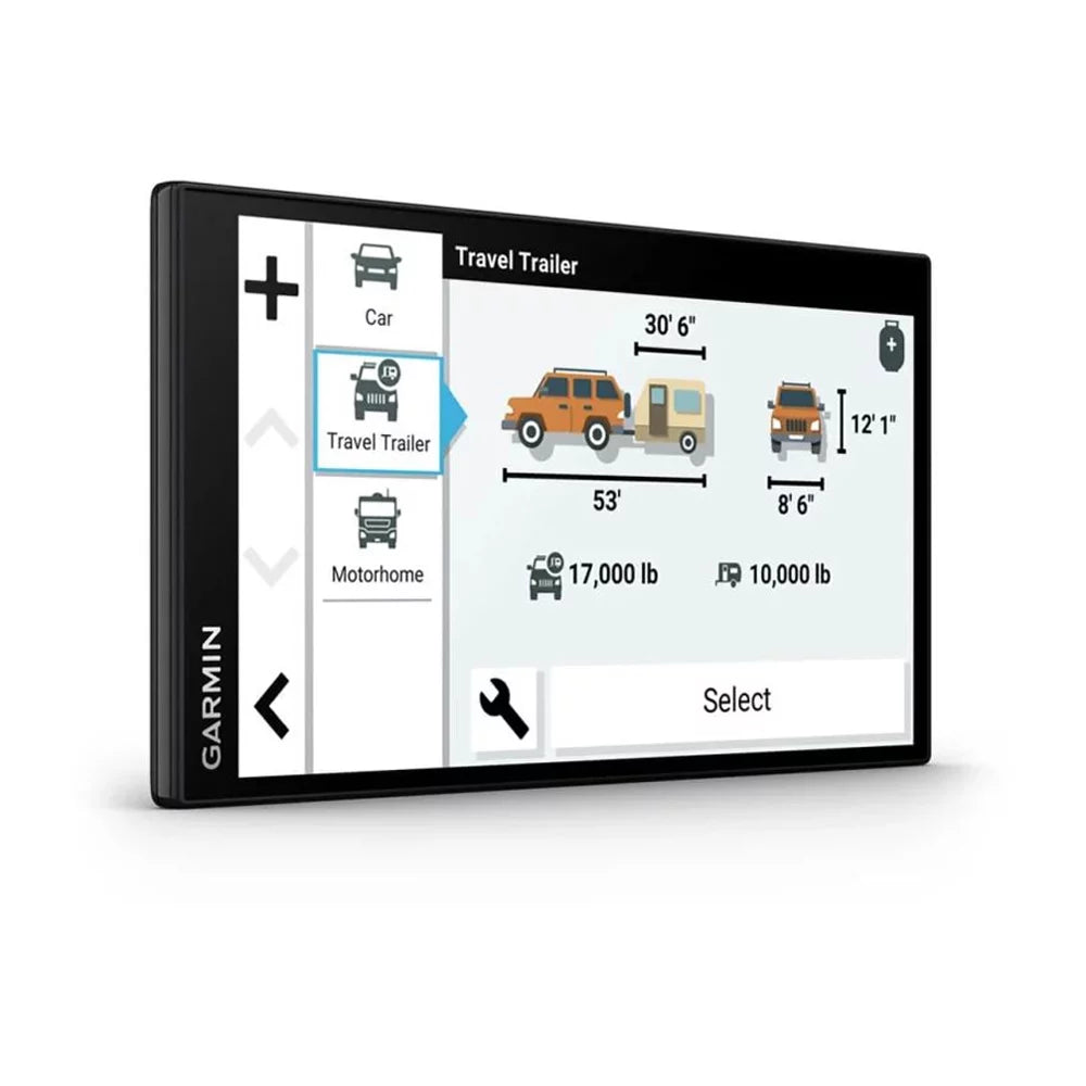 Garmin 010-02747-00  795 7"   Navigator Bundle with Deco Gear Dual /24V Electronic Multifunction Car Socket and 7 Inch Hard  Case with Zipper for Tablets and