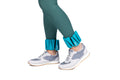 Cubii Wearable and Adjustable 2 lb Ankle/Wrist Weights, Set of 2 Comfortable and Soft, Perfect for Dancing, Running, Walking, Fitness, Workout