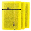 12x20 Replacement Filter Pads Compatible with MicroPower Guard Air Cleaner (3 Pack)