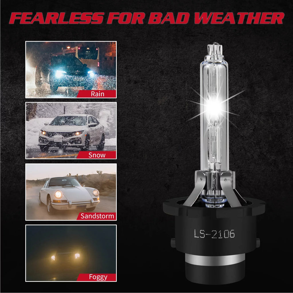 2X  6000K White Hid Headlight Low Beam Bulbs for Lexus  2007 2008 2009 2010 2011 2012 2013 2014 2015
