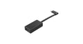 GoPro - Microphone adapter - 24 pin - male angled to mini-phone stereo 3.5 mm, 24 pin - female - black - for Fusion; ;  Session;  Black;  Black
