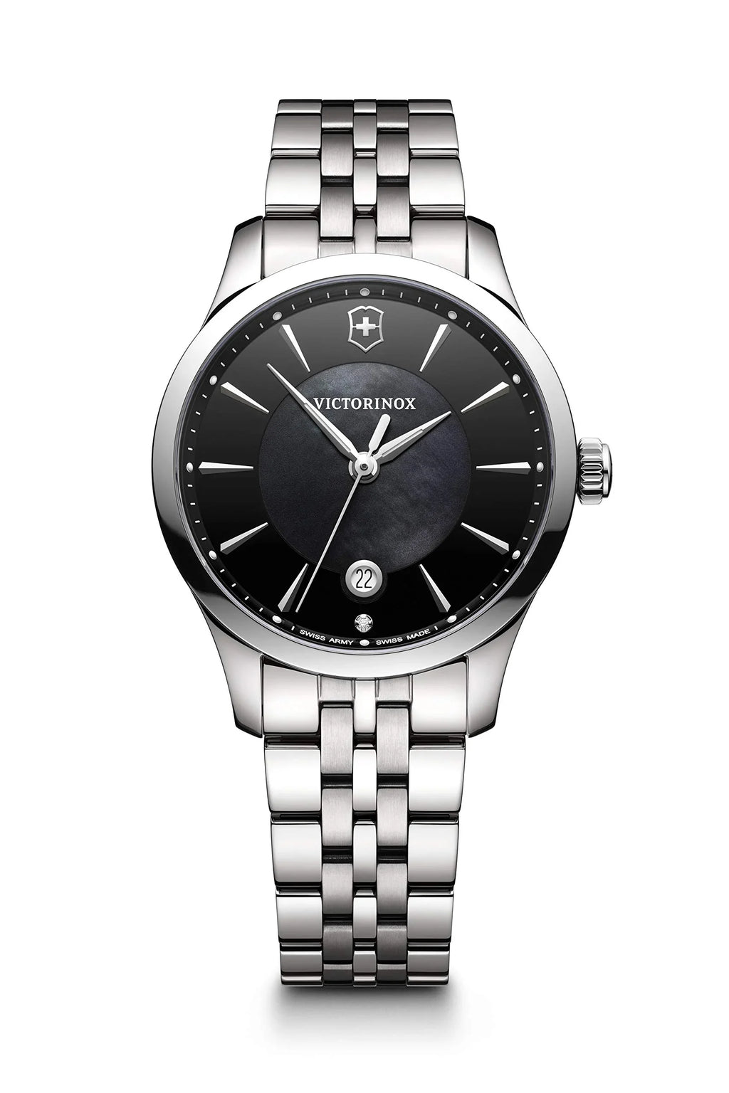 Swiss Army Victorinox Womens Alliance Watch - Diamond - Stainless -  Dial