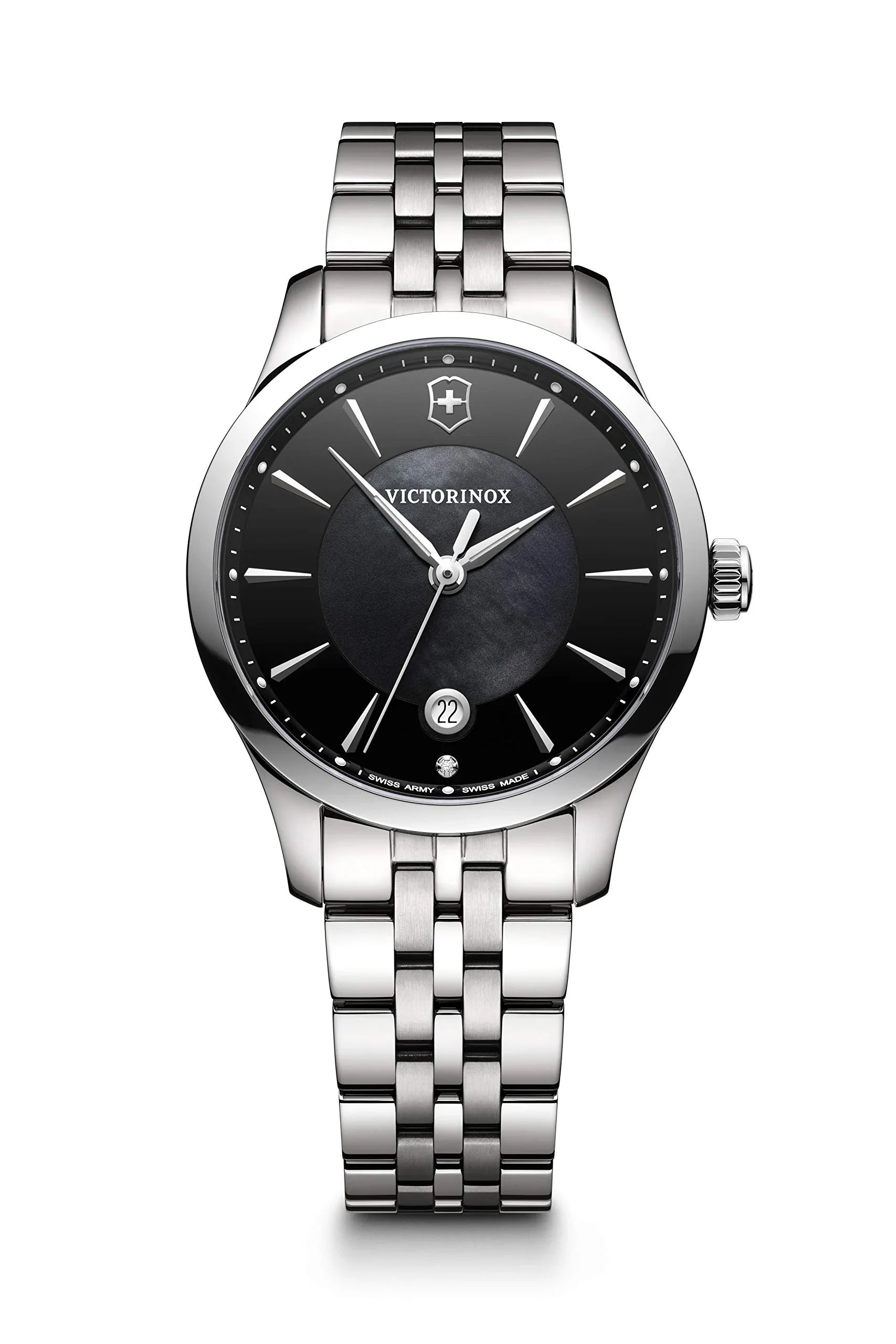 Swiss Army Victorinox Womens Alliance Watch - Diamond - Stainless -  Dial