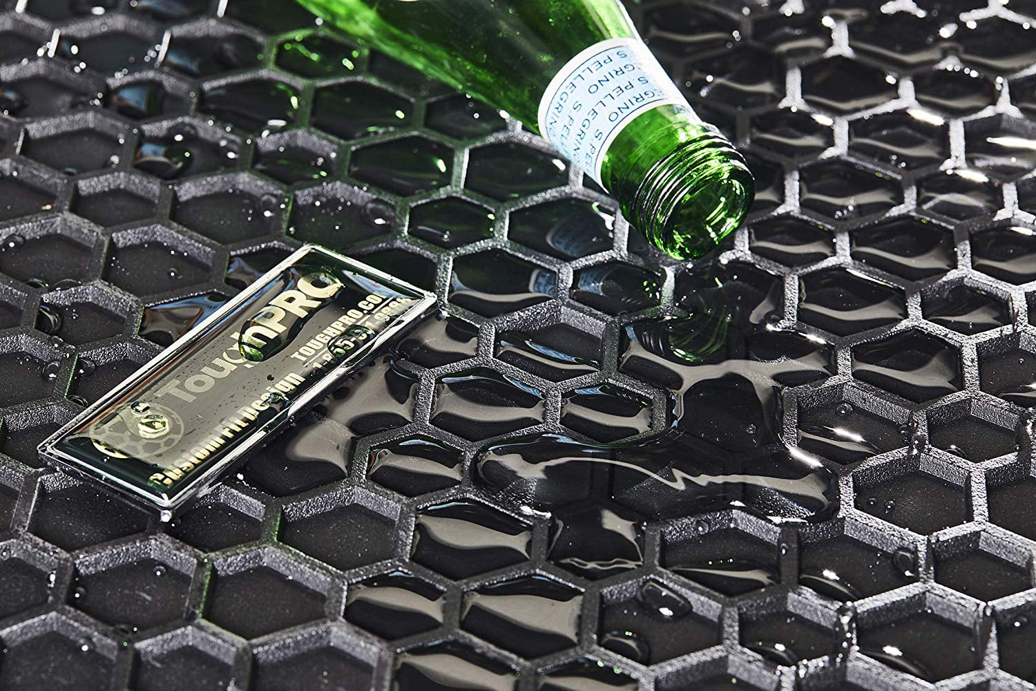 Floor Mat Accessories 1st + 2nd + 3rd Row Compatible with Toyota 4Runner - All Weather - Heavy Duty - 2021