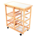 Seyurigaoka Storage Rack, Large Capacity Household Commodity Shelf Dining Cars